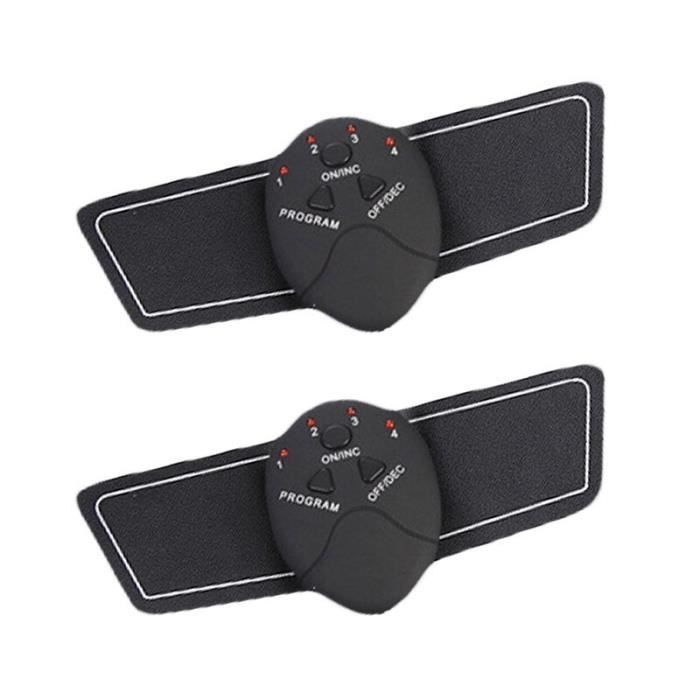 Bodify® Set d'entraînement par EMS 4 en 1 pour Une électrostimulation Musculaire ciblée - Tonification et renforcement Musculaire de Tout Le Corps - Appareil d'électrostimulation Musculaire