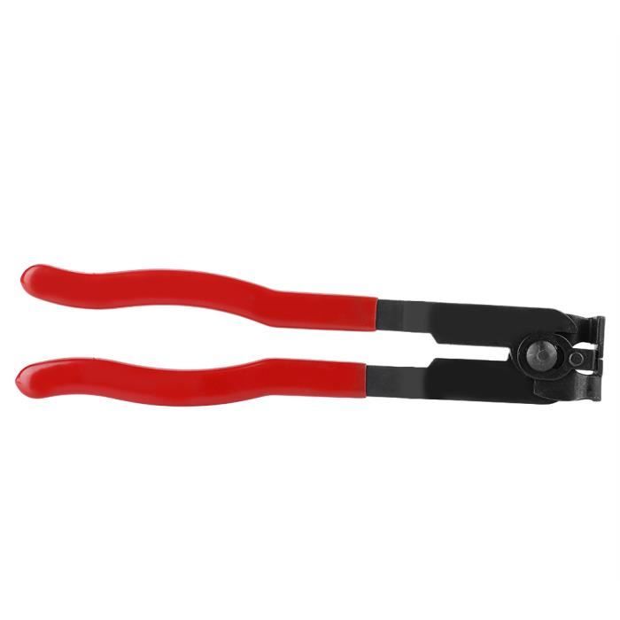 CHRI Lot De 2 Pinces à Collier De Serrage Avec Col Droit - Outil Réparation Voiture Pour Tuyaux Et Colliers