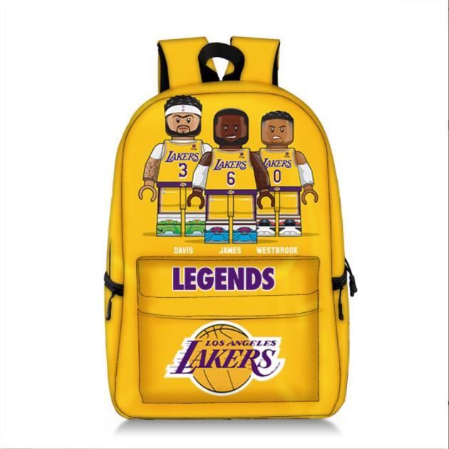 Nba basket toile sac dos hommes coll ge tudiant cartable