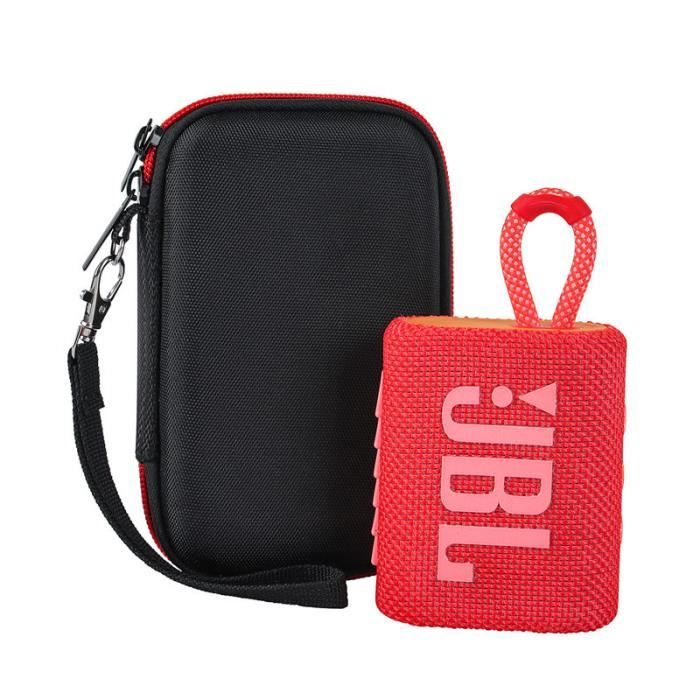 XANAD Étui Rigide De Voyage Pour Enceinte JBL GO 4 / GO 3 / GO 2 - Housse Protection Noire