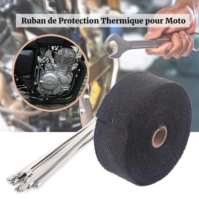 ZJCHAO Enveloppe D'échappement De Voiture Enveloppe Thermique D