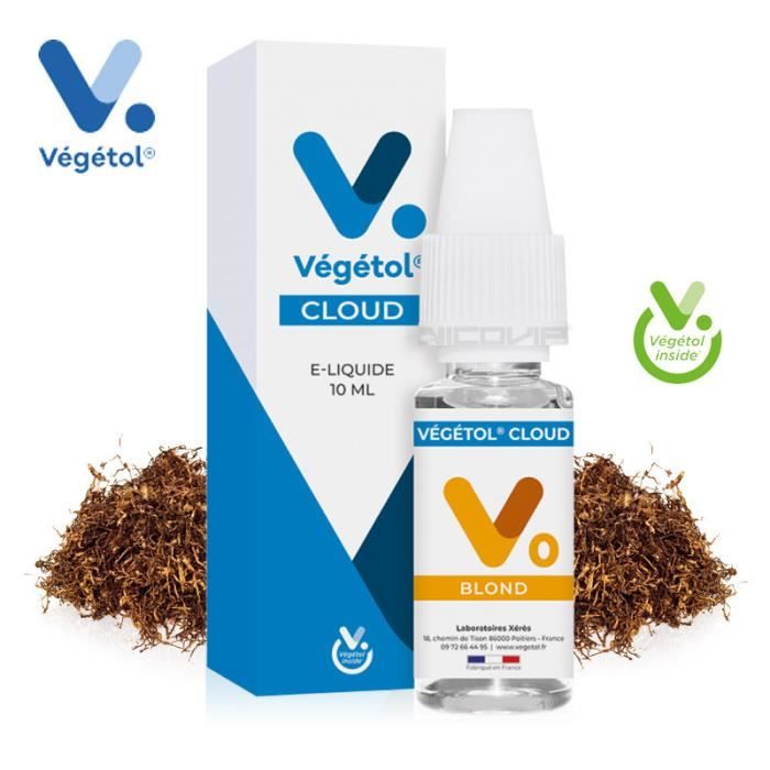 Pack 5 E-liquides Vegetol Cloud Blond - 6mg