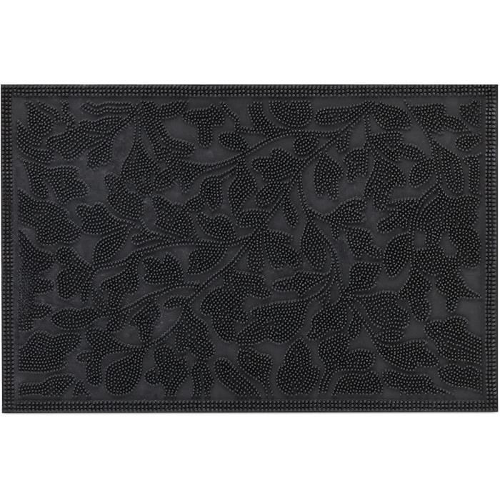 Paillasson en caoutchouc - 60 x 40 cm - tapis extérieur | bol