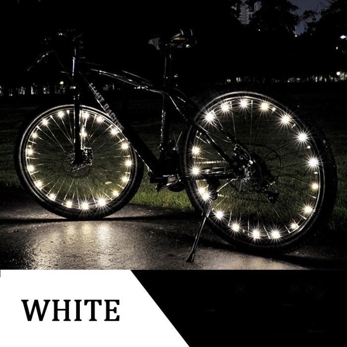 Décoration LED pour roues de vélos