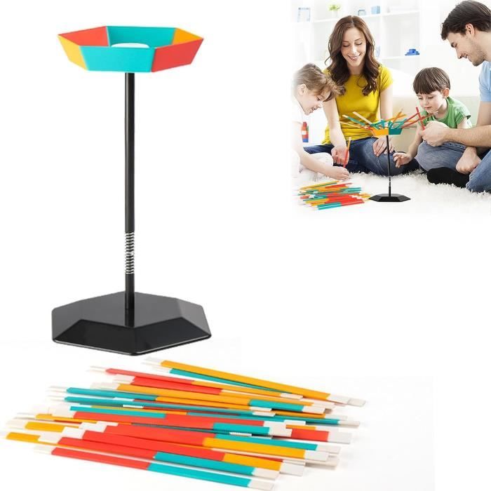 Stick Stack Game Multicolor 36 Pieces Desk Balancing Toys For Kids, Pick Up Sticks Game For Kids, Fun Family Games For Kids [u5264] - Cdiscount Jeux - Jouets