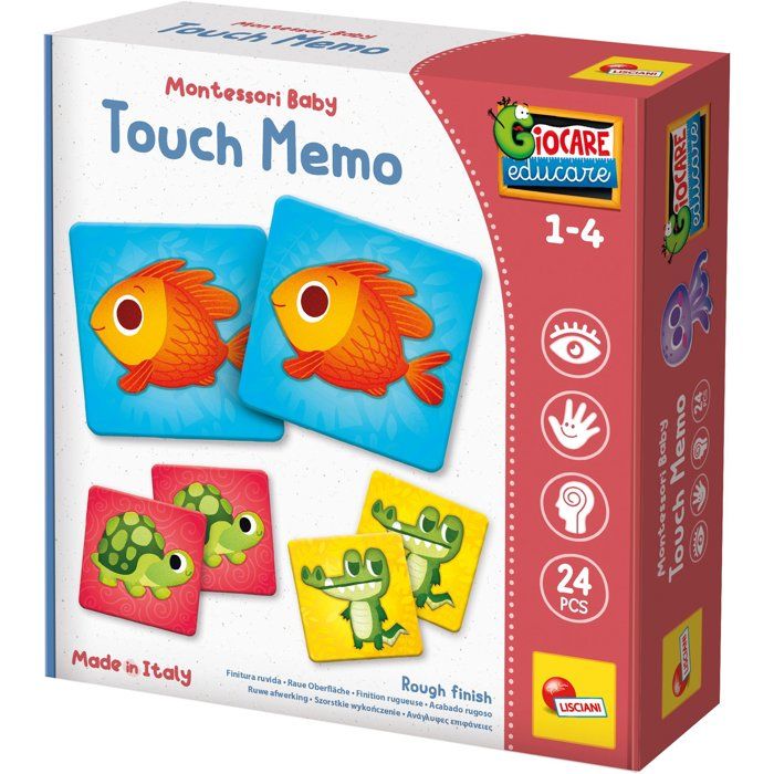 Lisciani Montessori Baby Touch Memo