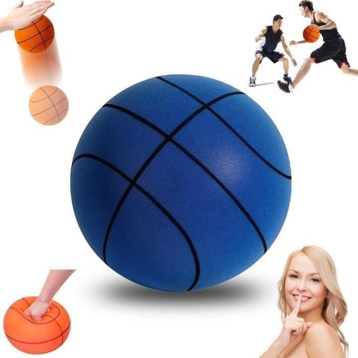 Ballon de Basket - 2024 - Silencieux - 21 cm - Mousse Haute Densité