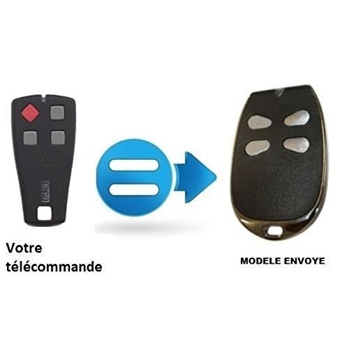 Clone pour télécommande MAGUISA BRICO TX4 433.92mHz castorama porte