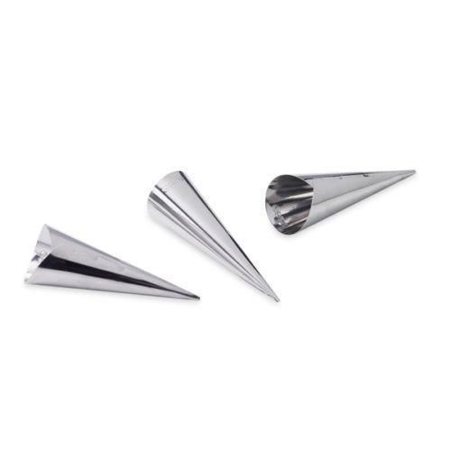 Set 4 Moules à Crème Coniques en Inox Cdiscount Maison