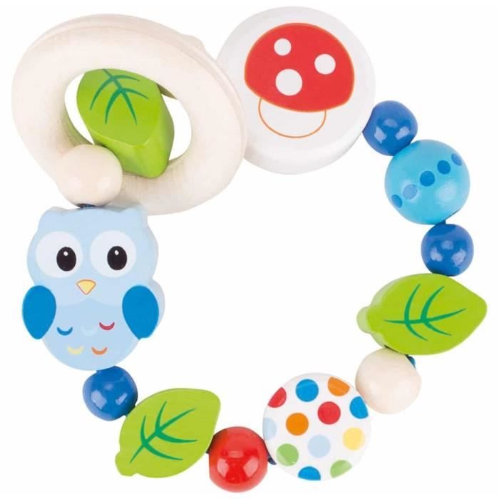 Hochet En Bois Bebe Hibou Et Perles Cdiscount Puericulture Eveil Bebe Hochet En Bois Bebe Hibou Et Perles Cdiscount Puericulture Eveil Bebe