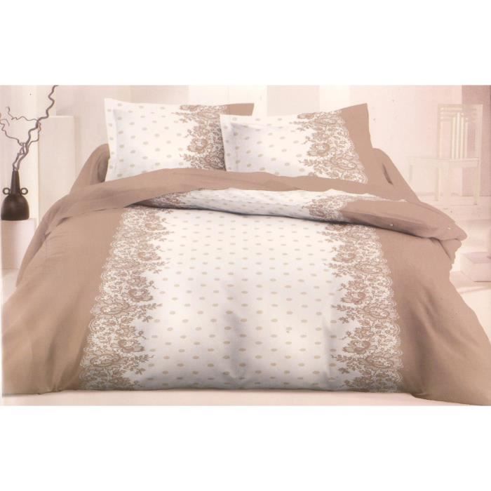 Dentelle Taupe Parure De Drap Lit 1 Place 3 Pieces 90x190cm Cdiscount Maison Dentelle Taupe Parure De Drap Lit 1 Place 3 Pieces 90x190cm Cdiscount Maison
