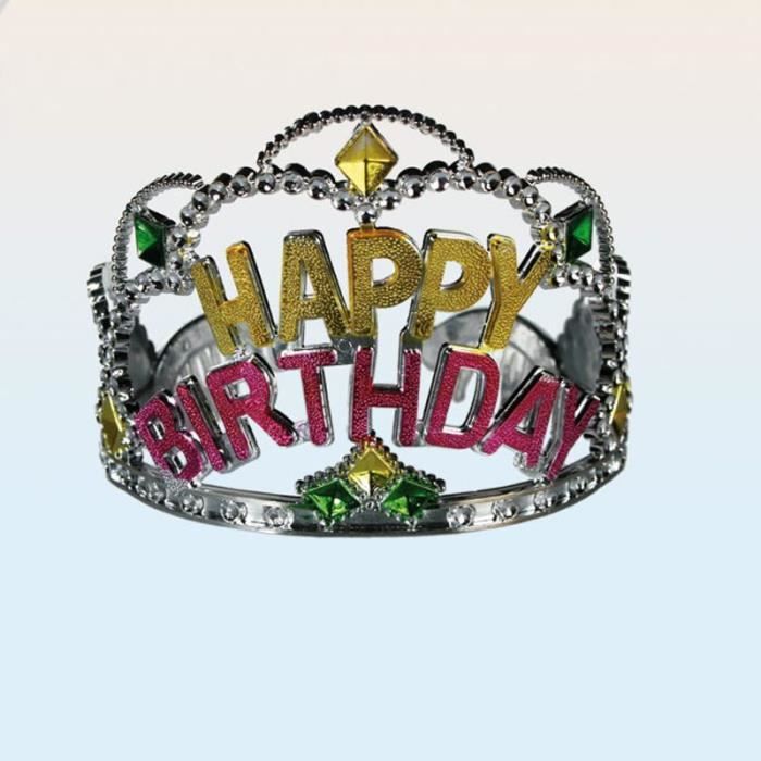 couronne happy birthday cdiscount maison