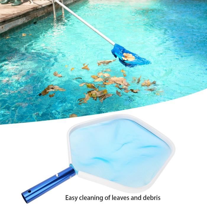 Filet de Nettoyage de Feuilles Piscine Accessoires d'Outil Nettoyage  d'Étang - Cdiscount Jardin