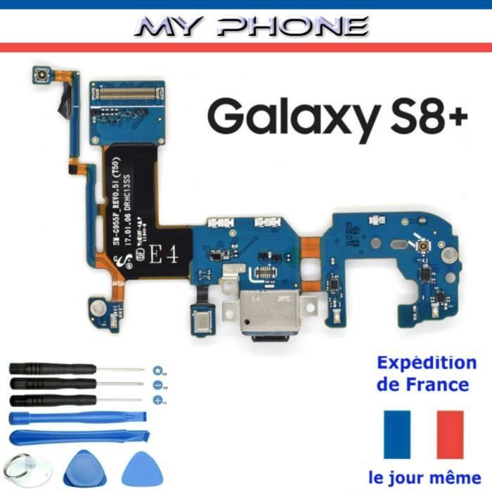 OUTILS MICRO SAMSUNG SM-G955F GALAXY S8 PLUS NAPPE CONNECTEUR DE CHARGE OUTILS MICRO SAMSUNG SM-G955F GALAXY S8 PLUS NAPPE CONNECTEUR DE CHARGE