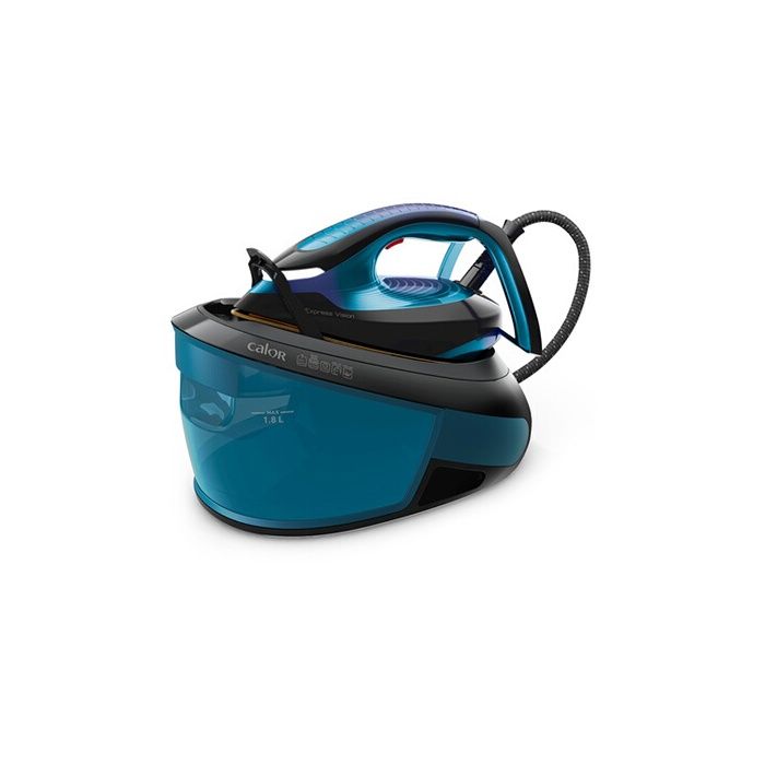 Centrale vapeur Calor Express Vision Reglage Automatique Bleu/Noir SV8151C0 -