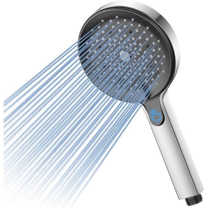 Pommeau De Douche à économie D'eau Haute Pression En Plastique Pour Ameliorer Votre Douche Quotidienne Pour Salle De Bain 87003192