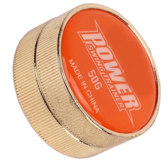 Elprico Dispositif Poids Raquette Tennis +100g - Entraînement Swing - Acier Zinc - Améliore Puissance Et Stabilité