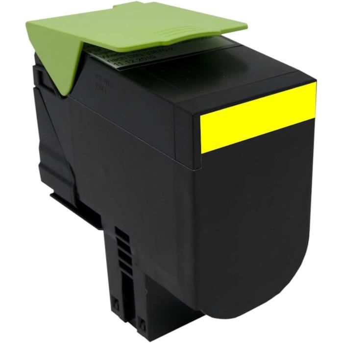 Lot De 4 Cartouches D'encre Compatibles Lexmark Interact S605 - Marque Visiodirect - Neuf