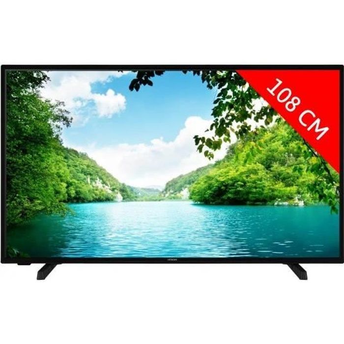 Hitachi 43HAK5360 TV 109 2 cm 43 4K Ultra HD Smart TV Wifi 200 cdm² Neuf