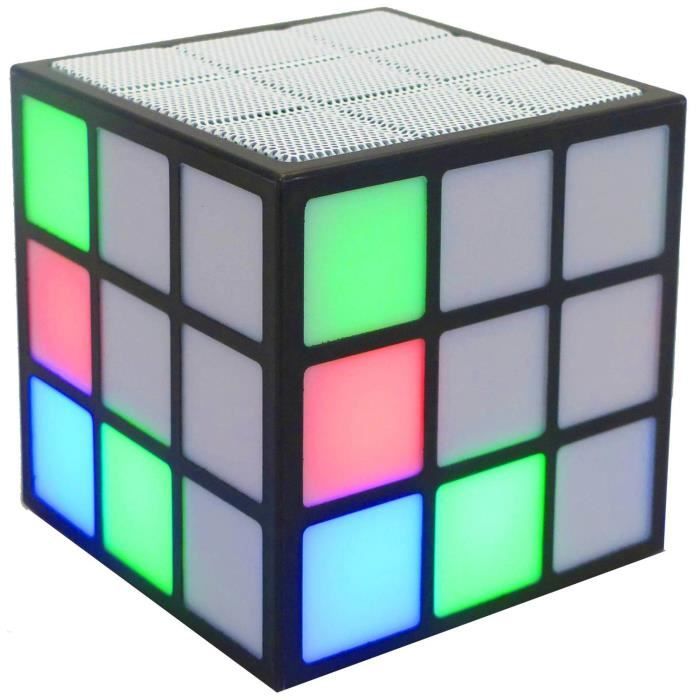 INOVALLEY HP CUBE Enceinte Lumineuse Bluetooth Neuf - vue 3