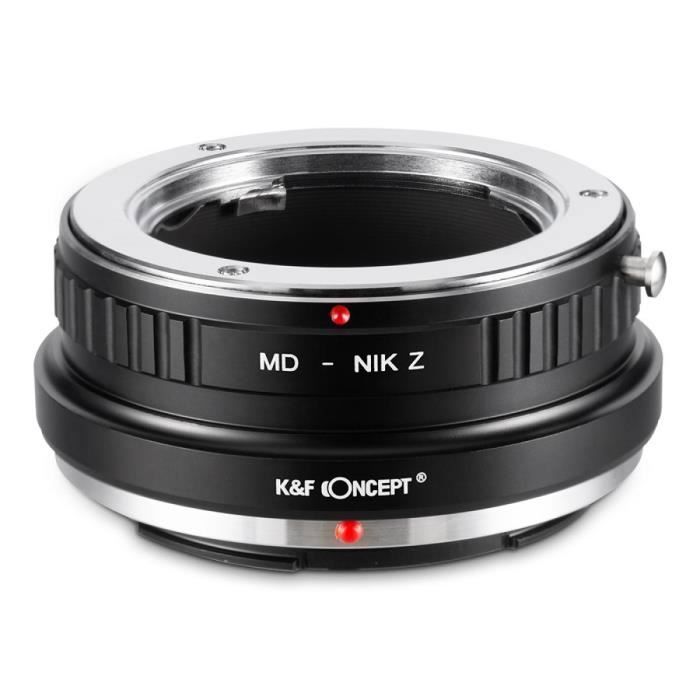 Bague Adaptation Objectif Minolta MD vers Nikon Z Mount - K&F Concept M15184