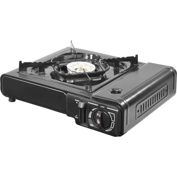 Réchaud gaz - KITCHEN CHEF - Nomade - 2200 W - Double sécurité - Amovible