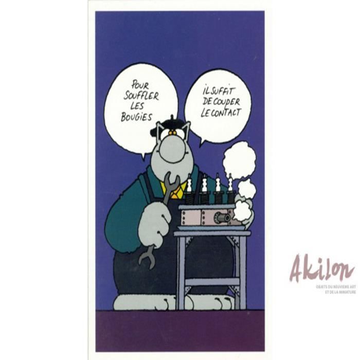 Anniversaire Le Chat Philippe Geluck Souffler Les Bougies