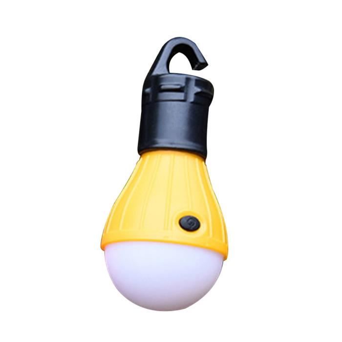 mini lampe de secours de lampe de secours de lampe de tente de lanterne lampe de poche de crochet accrochante de camping, orange