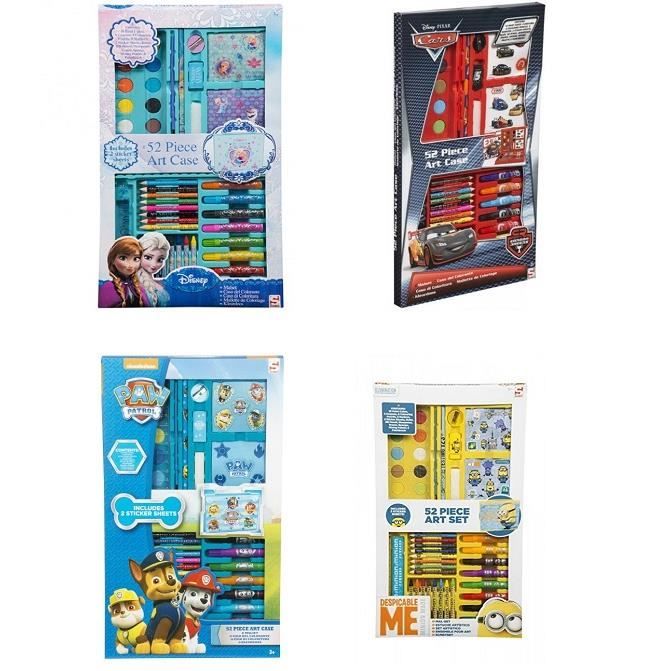 Malette De Coloriage 52 Piece Modèle Aléatoire Dessin Crayon Feutre Enfant 090