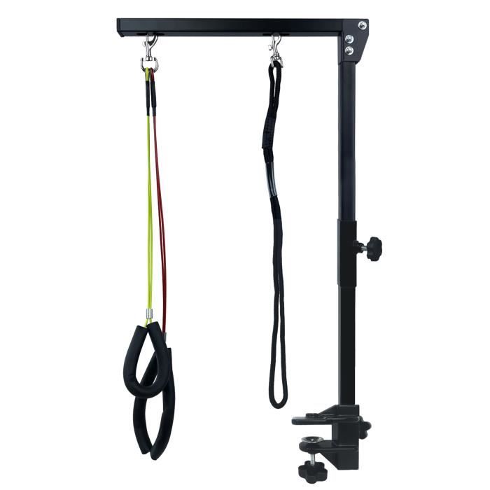 Meilleurs prix pour LILIIN Bras de toilettage pour animaux de compagnie avec pince réglable en hauteur pour chiens, Chiens et Chats