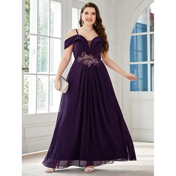 Robe en maille grande taille top