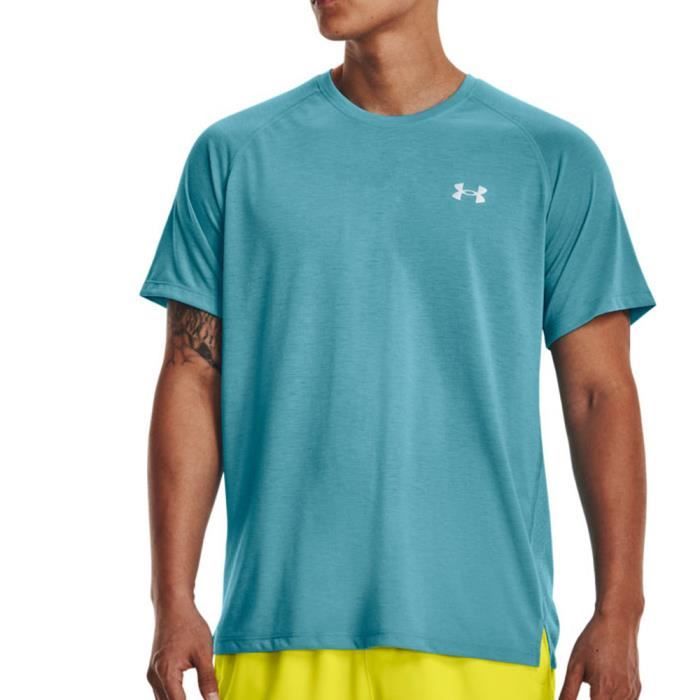 T shirt turquoise homme cheap