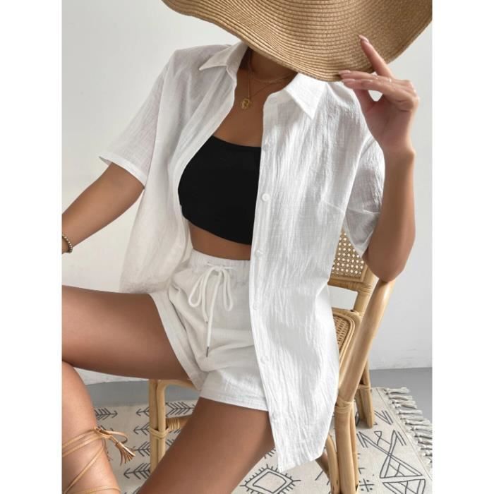 Vetement femme lin et coton on sale