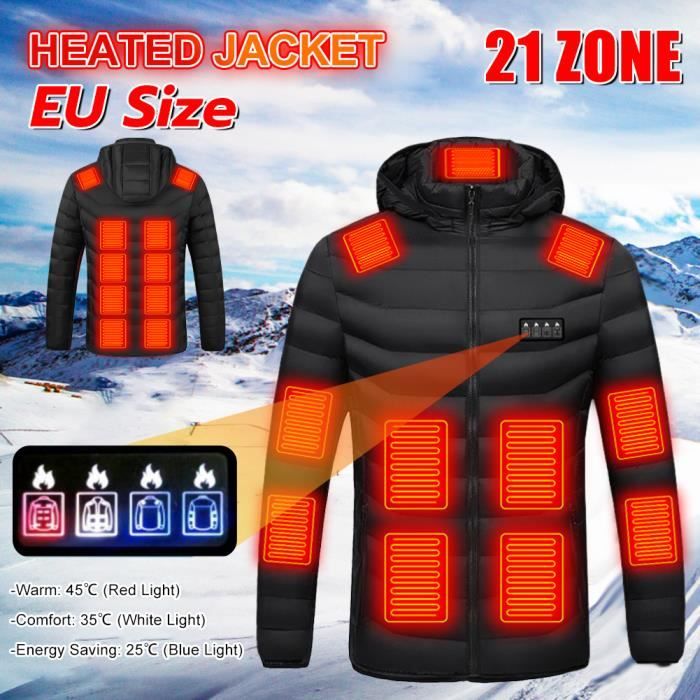 Veste hot sale chauffante cdiscount