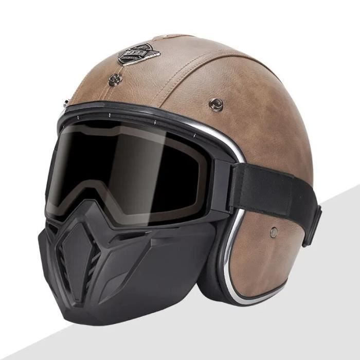 Masque De Paintball Vintage Java – 2 Couleurs, Noir, Visière Transparente, Occasion