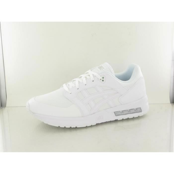 Baskets ASICS Gel Saga Sou Blanc Enfant Tige Textile