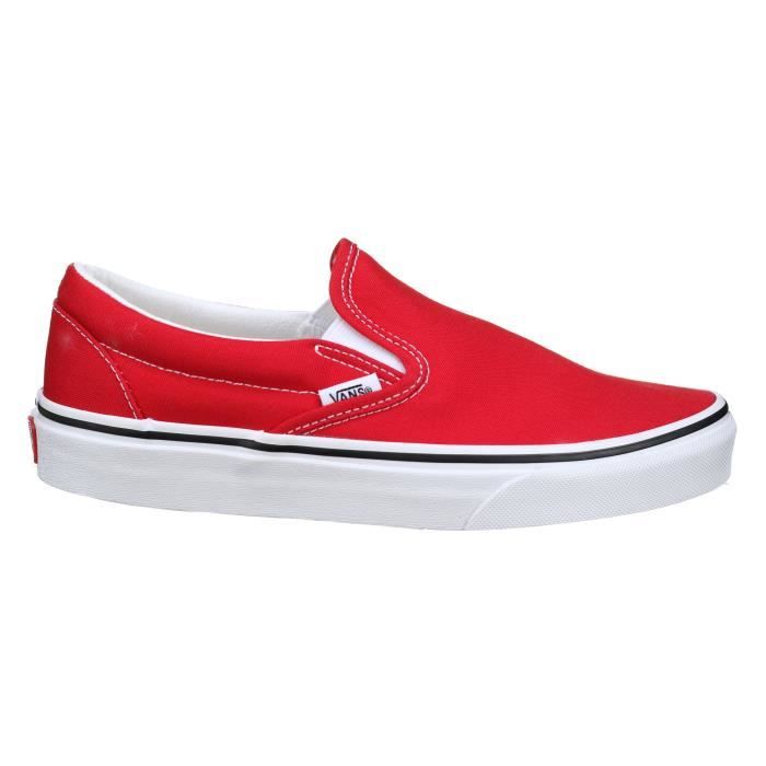 vans rouge vif