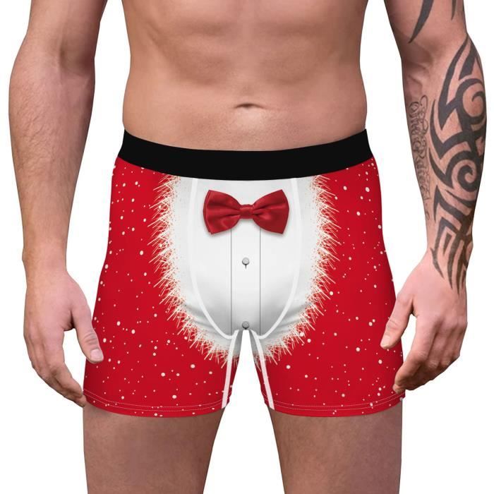 Sous vetement noel homme clearance