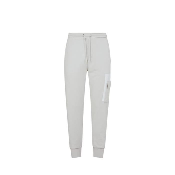 Jogging Cargo Homme - Calvin Klein Jeans - Ref 56130 P06 - Gris - Coupe Fuselée - Taille élastique