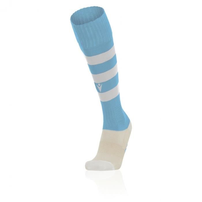 chaussettes macron classiques - homme - bleu/blanc - xl