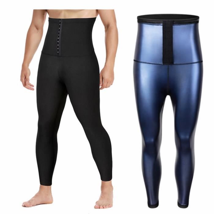 Pantalon de Yoga, legging anti cellulite forte compression thermique,  taille ajustable, legging minceur, accélère la transpiration pour perdre du  poids et obtenir un ventre plat.