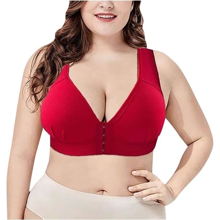 Soutien gorge ouvert clearance devant grande taille