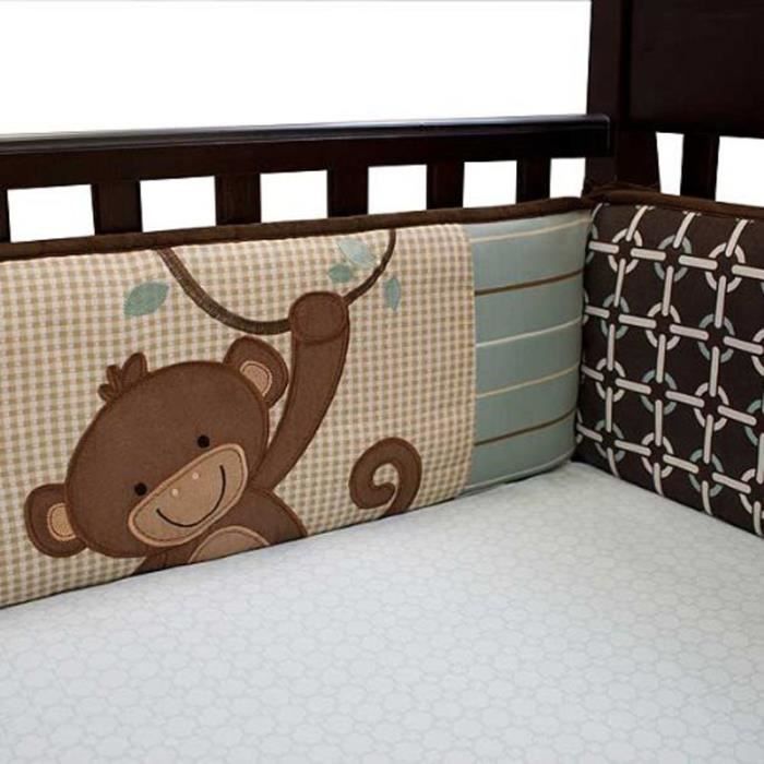Pare Chocs Tour De Lit Motifs Jungle Luxe Pour Cdiscount Puericulture Eveil Bebe