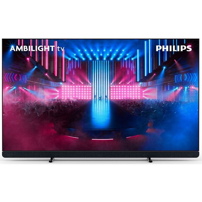 TV OLED 77OLED909 Meta Ambilight Son B&W 2024 - vue 2