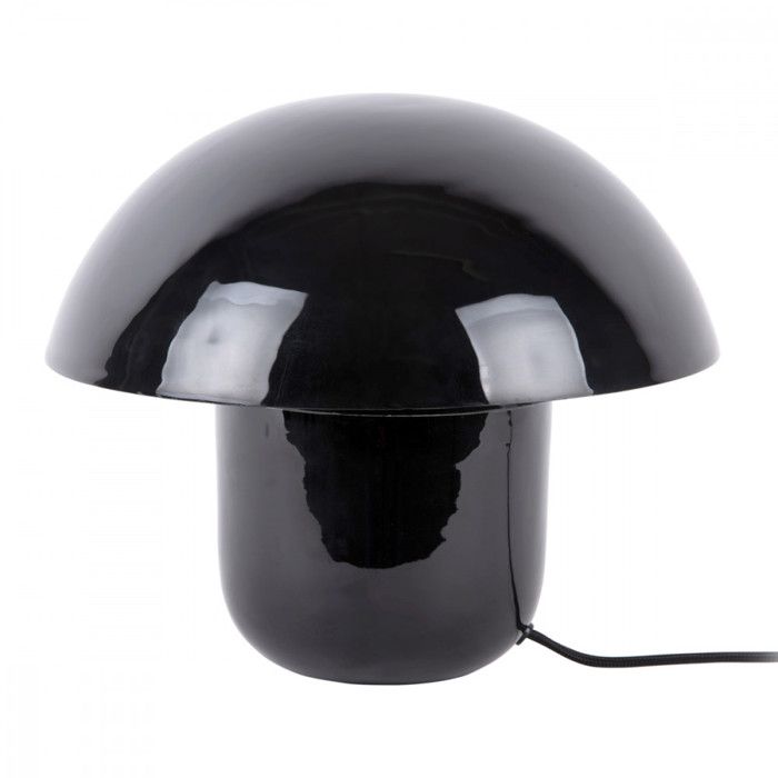 Lampe à poser Fat Mushroom H25cm - Present Time - Noir - Lampe à poser Fat Mushroom H25cm - Present Time - Noir -