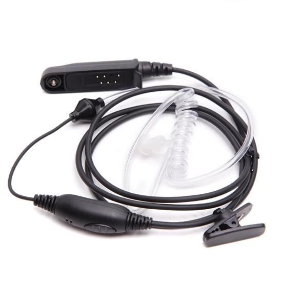 UV9R Headset Ohrhörer 2 Stück – Kompatibel Mit Baofeng Funkgeräten, Mit PTT & Mikrofon