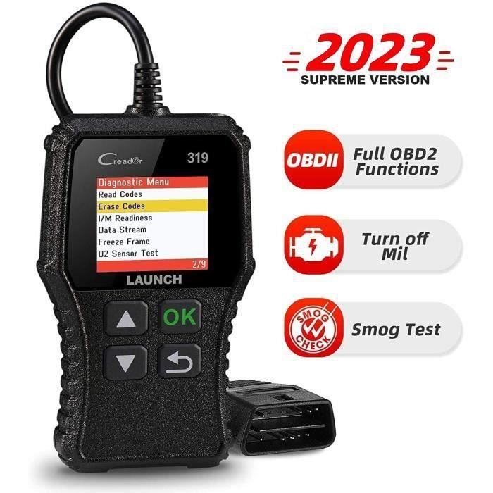 AEG outil de diagnostic auto OBD2 Evolution - Feu Vert
