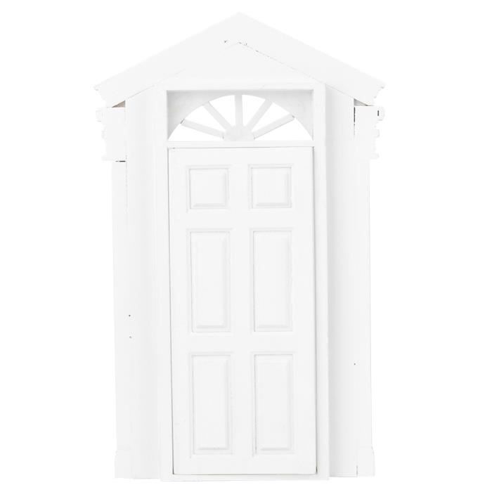 1:12 Échelle Miniature Porte En Bois Pour Maison De Poupée Jouet
