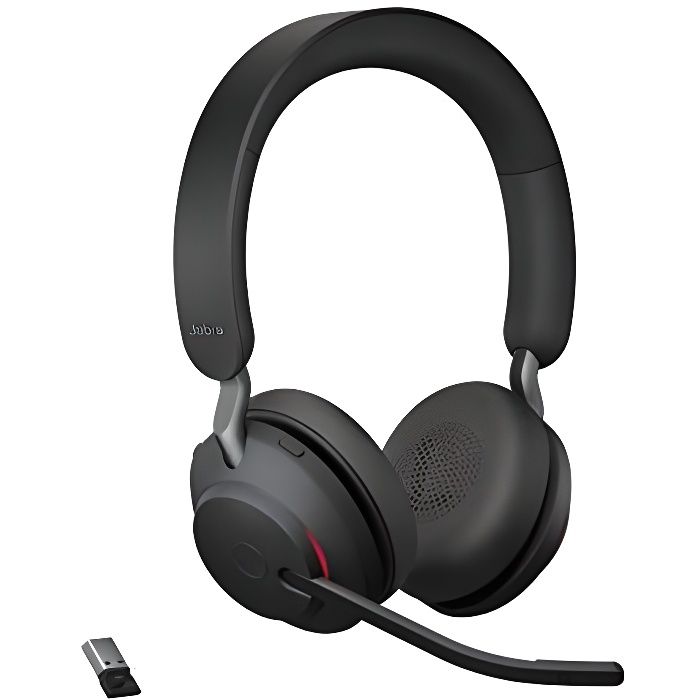 Jabra Evolve2 65 - USB-A UC Stereo - Noir