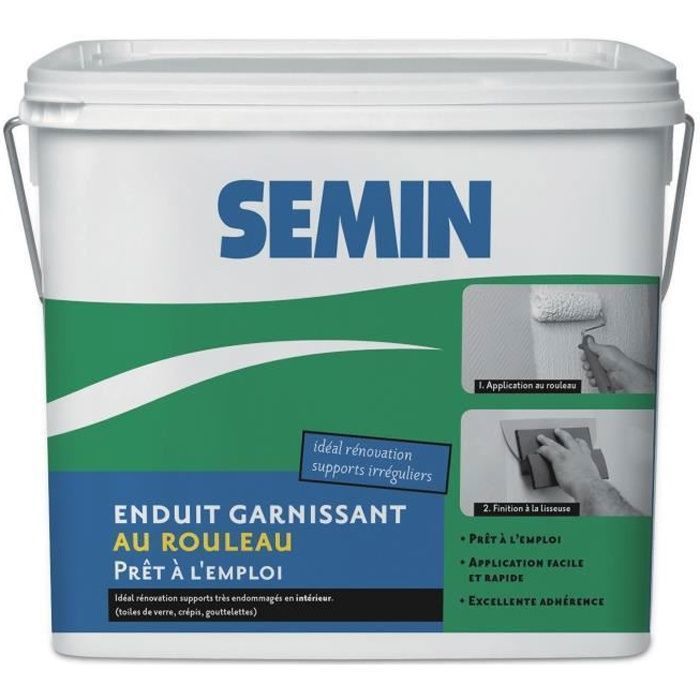 SEMIN Enduit garnissant , 10 kg